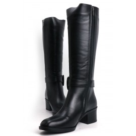 OZ DOROTHY Siyah Kadın Deri Çizme ALBİ-010081