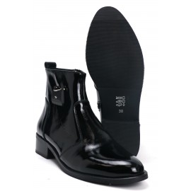 OZ DOROTHY Siyah Rugan Kadın Deri Bot K DK2200