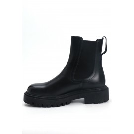 OZ DOROTHY Siyah Kadın Deri Bot KSÇL-652