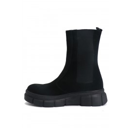 OZ DOROTHY Siyah Kadın Süet Bot KVOOG-022562