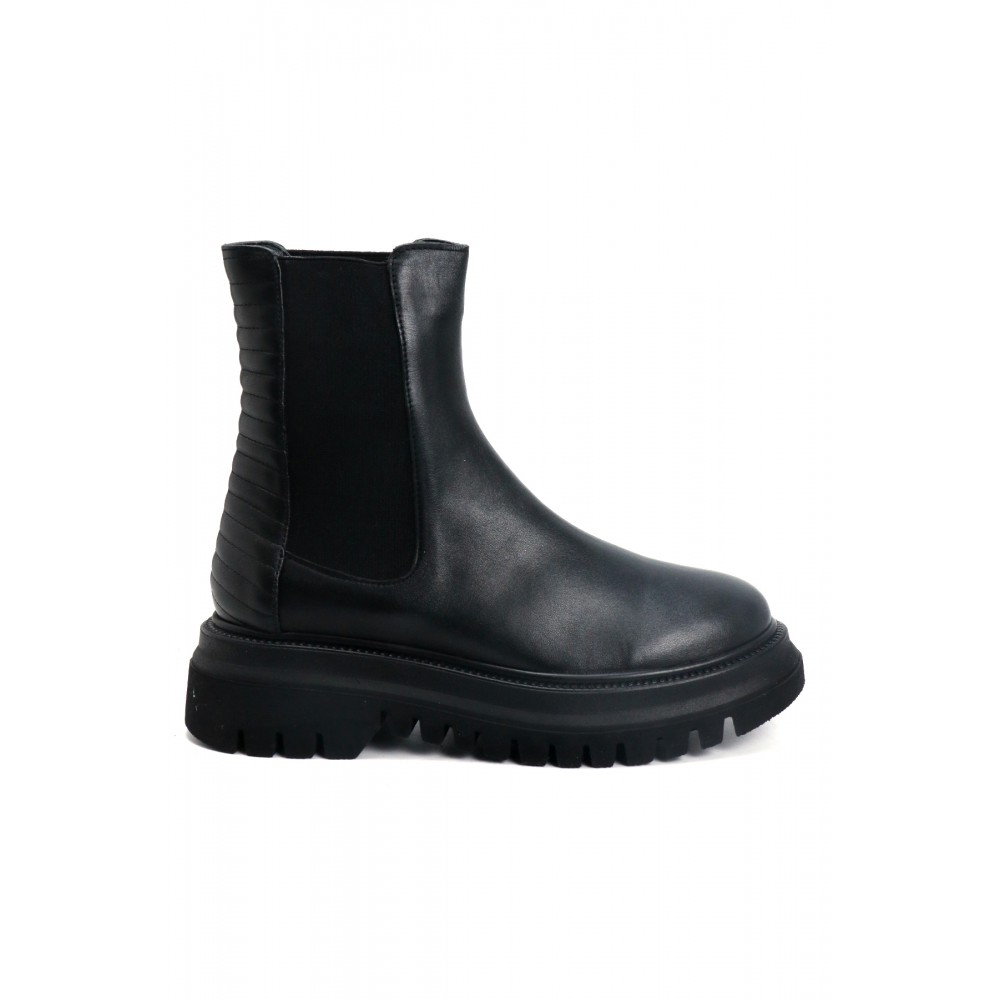 OZ DOROTHY Siyah Kadın Deri Bot KVOOG-07062