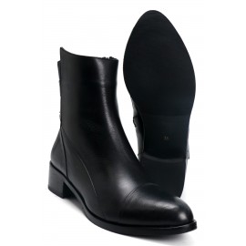 OZ DOROTHY Siyah Kadın Deri Bot KPURE-011098