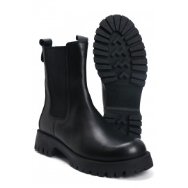 OZ DOROTHY Siyah Kadın Deri Bot KPURE011100