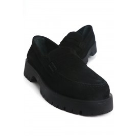 OZ DOROTHY Siyah Kadın Deri Loafer KDK-2842