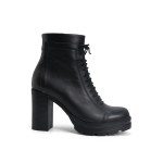 OZ DOROTHY Siyah Kadın Deri Bot KPOST-00791