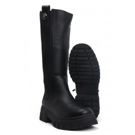 OZ DOROTHY Siyah Kadın Deri Çizme KDK00MF-01