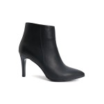 OZ DOROTHY Siyah Topuklu Deri Bot KHLK-00107