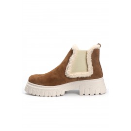 OZ DOROTHY Taba Süet Kadın Deri Bot KDK00MF-06