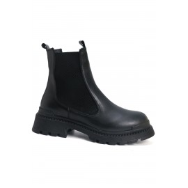 OZ DOROTHY Siyah Kadın Deri Bot KALBİ-0D10508