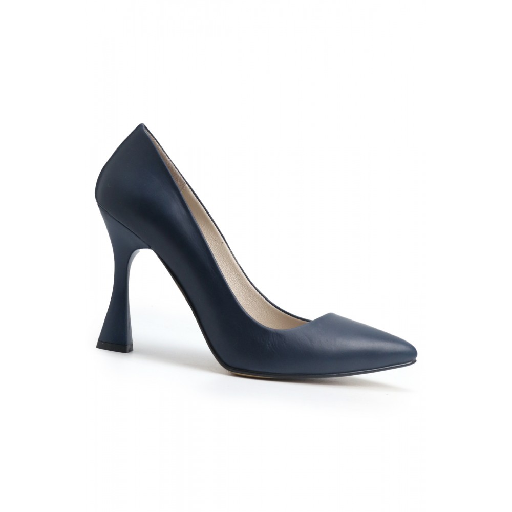 OZ DOROTHY Lacivert Deri Stiletto Y22AYZ0019