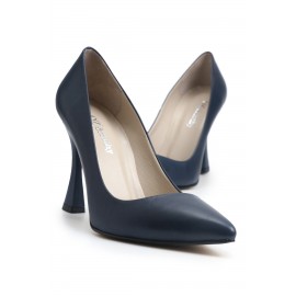 OZ DOROTHY Lacivert Deri Stiletto Y22AYZ0019