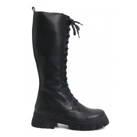 OZ DOROTHY Siyah Kadın Deri Çizme KDK-00MF-10