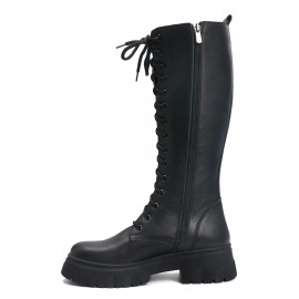 OZ DOROTHY Siyah Kadın Deri Çizme KDK-00MF-10