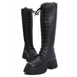 OZ DOROTHY Siyah Kadın Deri Çizme KDK-00MF-10