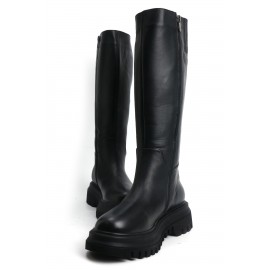 OZ DOROTHY Siyah Kadın Deri Çizme KVOOG-07058