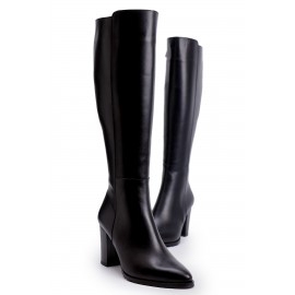 OZ DOROTHY Siyah Kadın Deri Çizme K23post01073 K23POST01073