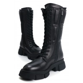 OZ DOROTHY Siyah Kadın Deri Bot KDK-010030