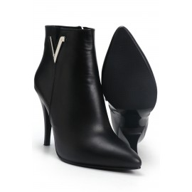 OZ DOROTHY Siyah Kadın Deri Bot KAYZN-02312