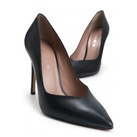 OZ DOROTHY Siyah Deri Stiletto KSRVR-05432