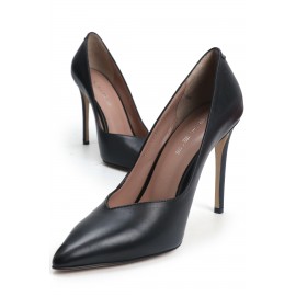OZ DOROTHY Siyah Deri Stiletto KSRVR-05432