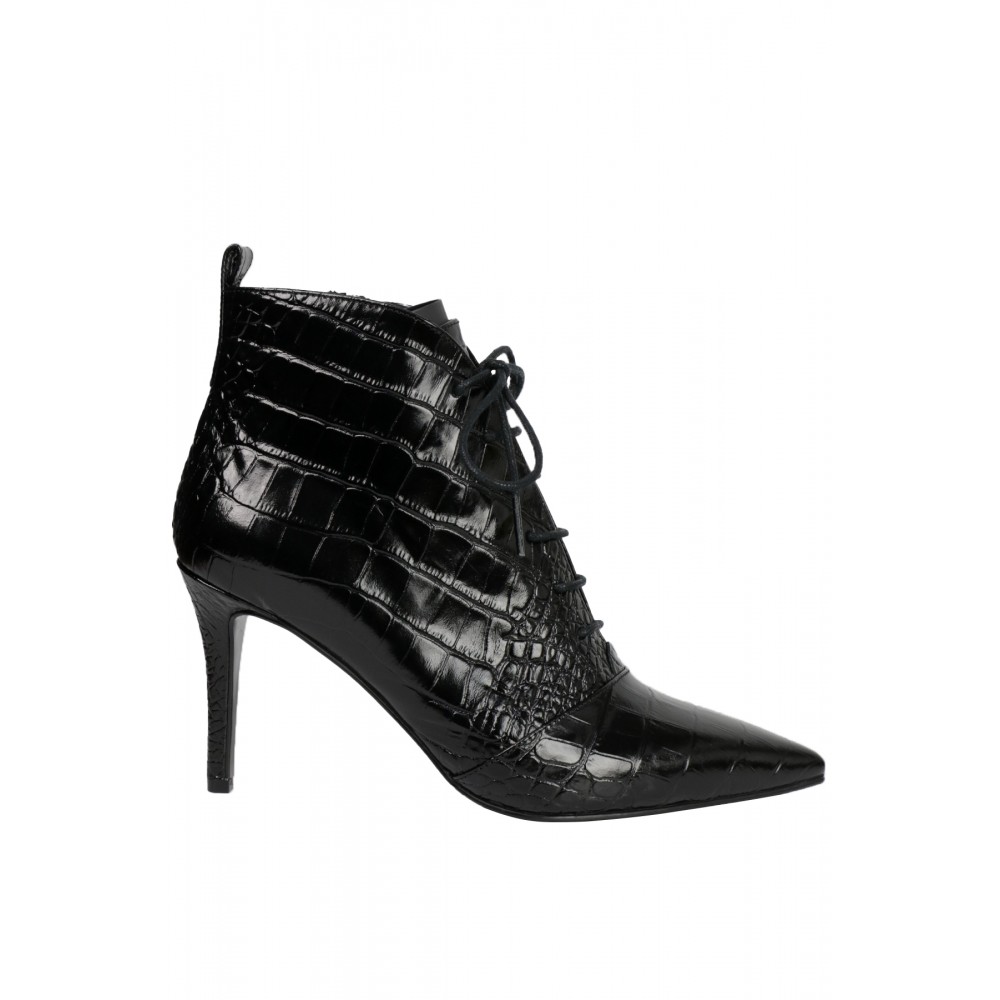OZ DOROTHY Kadın Özel Tasarım Hakiki Deri Bot Krokodil Dokulu SRVR006267