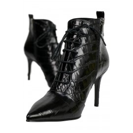 OZ DOROTHY Kadın Özel Tasarım Hakiki Deri Bot Krokodil Dokulu SRVR006267