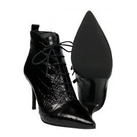 OZ DOROTHY Kadın Özel Tasarım Hakiki Deri Bot Krokodil Dokulu SRVR006267