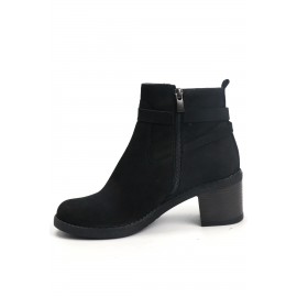 OZ DOROTHY Siyah Kadın Nubuk Bot KPOST-01574
