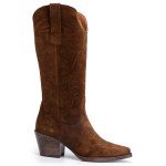 OZ DOROTHY Kadın Taba Dekoratif Dikişli Western Deri Bot K21PURE008605