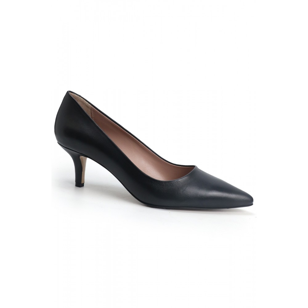 OZ DOROTHY Siyah Deri Stiletto KSRVR-08130